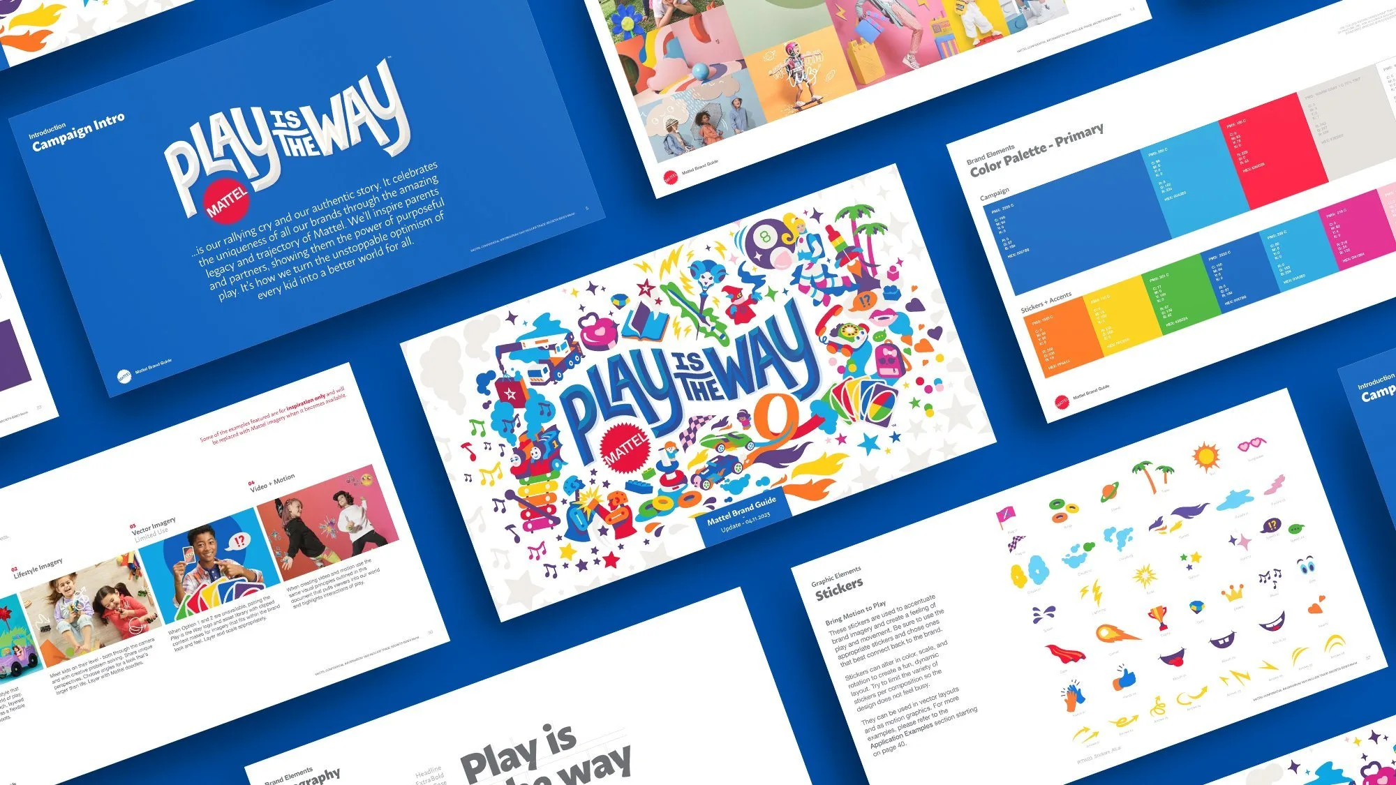 Mattel is the proud parent of a robust collection of brands. And it was time for this parent to shine. — work by Lauren French