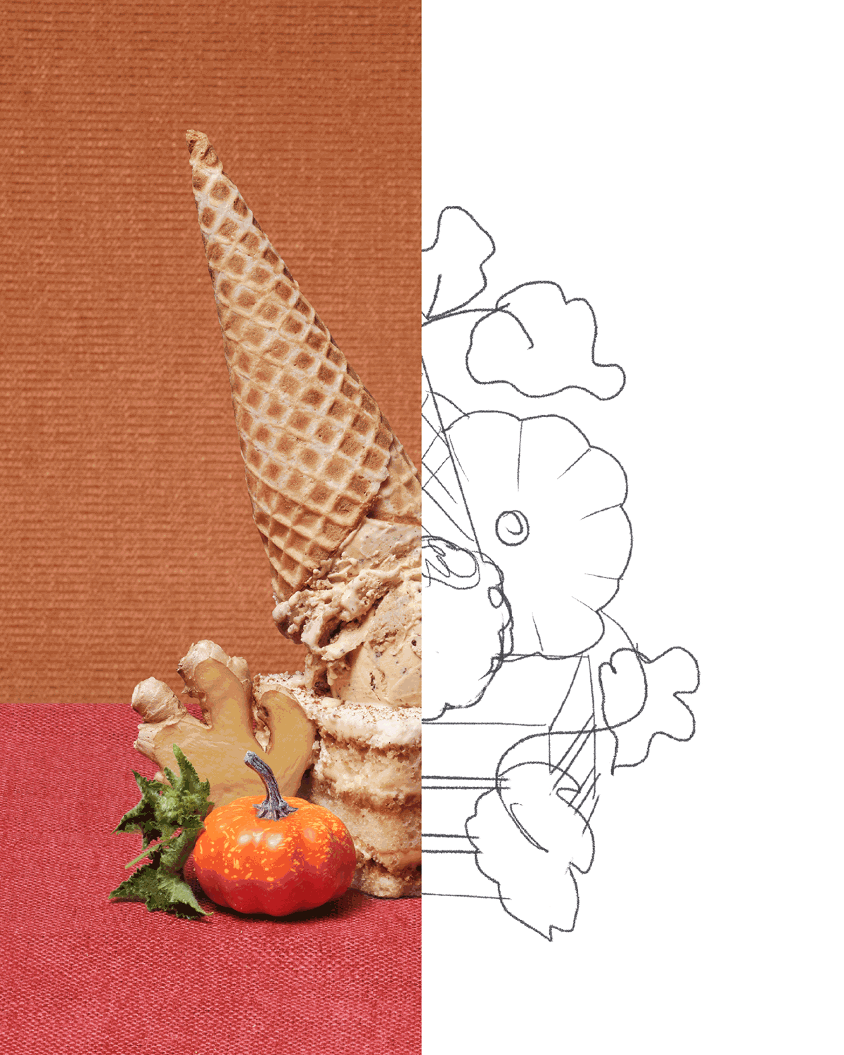 Salt & Straw Harvest Festival Series — work by Lauren French