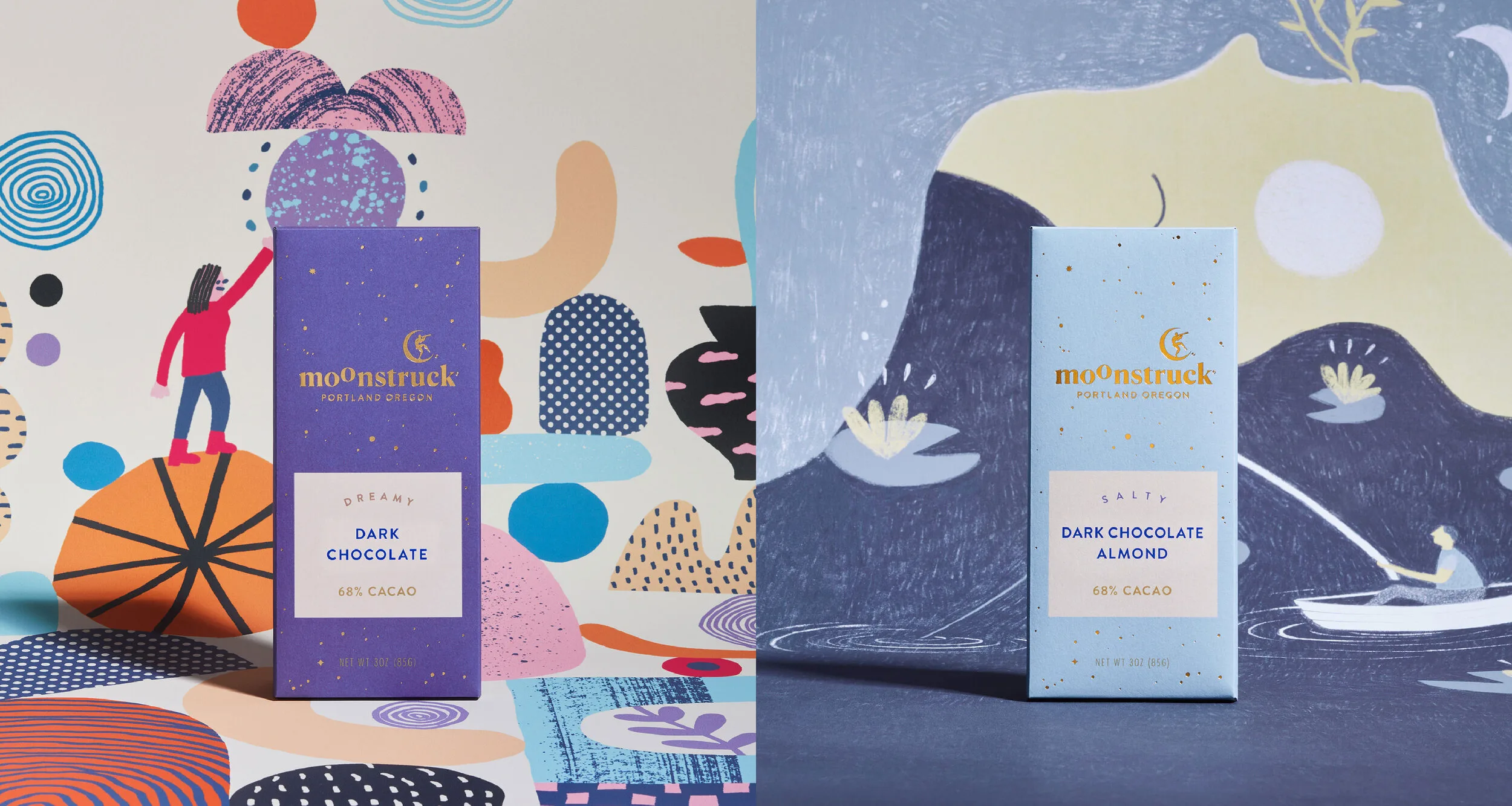 Moonstruck Chocolate Co. — work by Lauren French